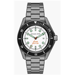 Maritime Quartz Stainless Steel Bracelet Watch, 42mm Michael Kors