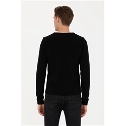 Erkek Siyah Triko Hırka