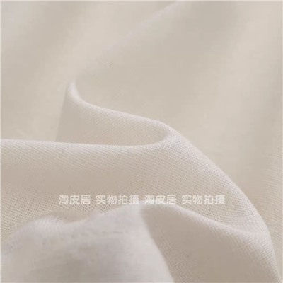 Женский топ А-силуэта из смесового льна и вискозы