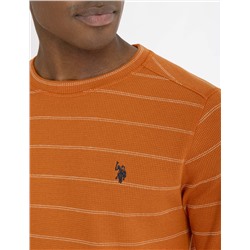 YARN DYE STRIPE THERMAL