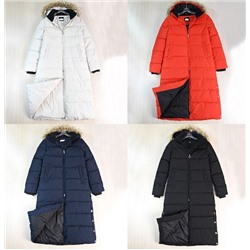 Женское зимнее толстое теплое ветрозащитное повседневное длинное хлопковое пальто