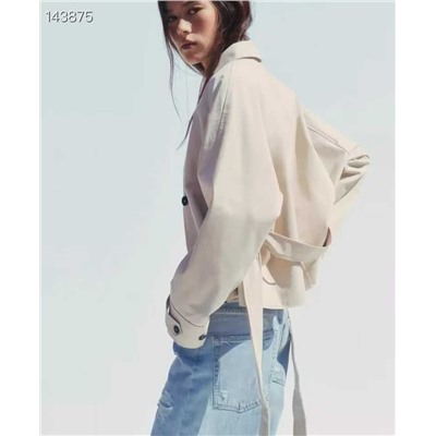 Женский короткий тренч/лёгкая женская куртка  ЗАР*А