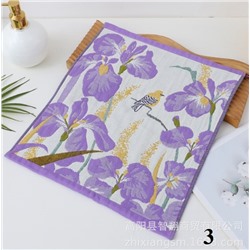 Набор трехслойных марлевых кухонных полотенец 34*40  (4 шт)