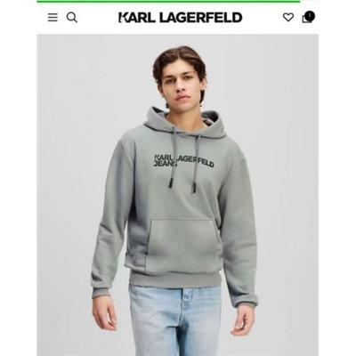 Толстовка с капюшоном из модала и хлопка КАР*Л😎