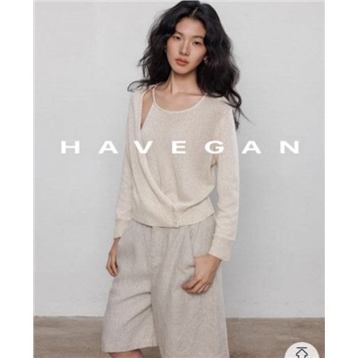 Лёгкая ассиметричная кофта из смесового льна (7 цветов)