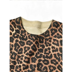 Женский кардиган и лонгслив Zar*a с анималистичным принтом