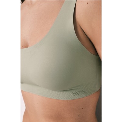 Top liso microfibra clean cut kaki