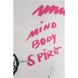 Camiseta algodón garabatos y frases