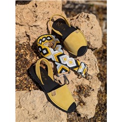 Ab.Zapatos • 3106-8 • amarillo+CINTURON BOLSOS (150)-6 (17) АКЦИЯ