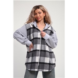 Рубашка толстовка на молнии женская РТЖКК-01