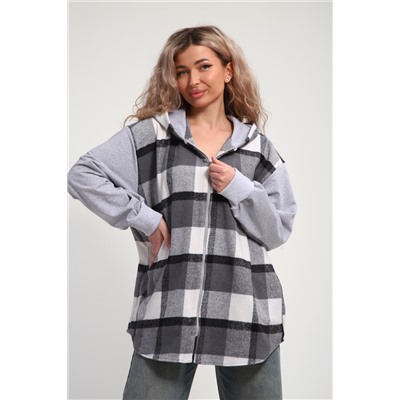 Рубашка толстовка на молнии женская РТЖКК-01