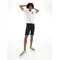 Shorts aus Denim im Slim-Fit