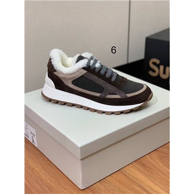 Теплые женские кроссовки  БРУНЕЛЛО КУЧИНЕЛЛ*И