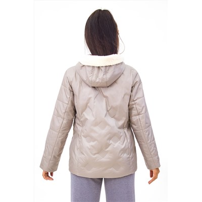 Модная куртка с меховой отделкой Тренд, арт. 926 демисезон.