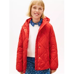 Kids' Quilted Hooded Puffer Jacket