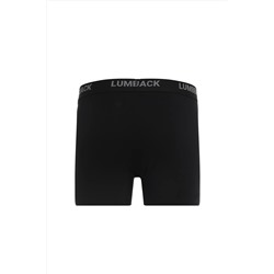 lumberjack MB DUZ 3LU 30NK301 5FX Siyah Erkek Boxer