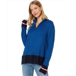 Tommy Hilfiger  Color-Block 1/2 Zip Sweater
