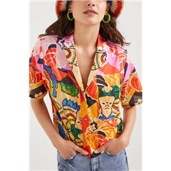 Camisa tropical M. Christian Lacroix
