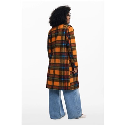 ABRIGO CUADROS OVERSIZE