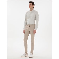 Bej Klasik Jogger Pantolon