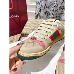 Модные кроссовки без задника 3 цвета ГУЧЧ*И