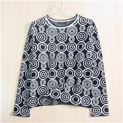 Тонкий вязанный жаккардовый свитер Max Mar*a