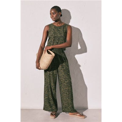 Mono largo animal print