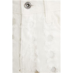 Pantalón short troquelado