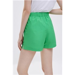 Short de tiro alto Verde