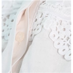 Женская рубашка с кружевом