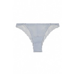 Braga brasileña encaje azul