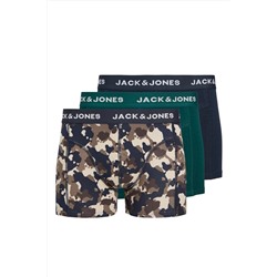Jack & Jones Jack Jones 3 lü Boxer 12259089 JACCAMOFLAGE Boxer 3 PACK