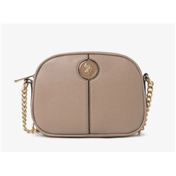ENAMEL CHAIN CROSSBODY BAG
