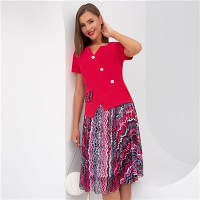 Костюм с юбкой, Жемчужина дизайна (2 в 1, шарм)