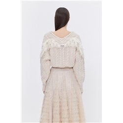 Jersey de lana Beige