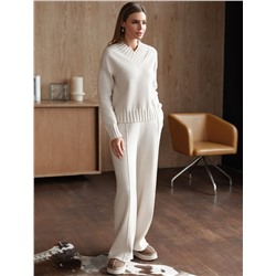 Джемпер из пряжи с кашемиром