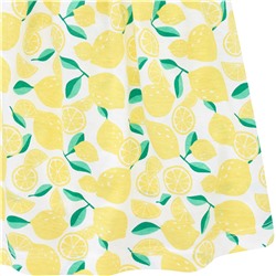 Mädchen Top mit Zitronen allover