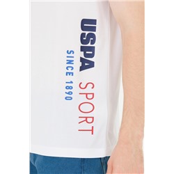 Erkek Beyaz Bisiklet Yaka Tişört