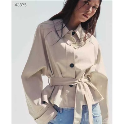 Женский короткий тренч/лёгкая женская куртка  ЗАР*А