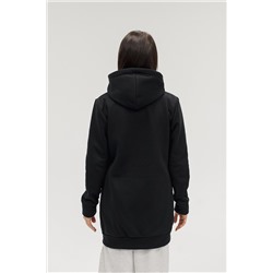 Кофта женская на молнии теплая удлиненная