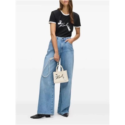 Женская хлопковая футболка КАР*Л 😎