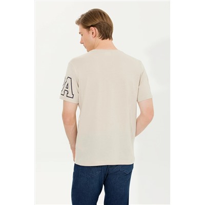 Erkek Taş Bisiklet Yaka Tişört