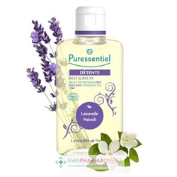 Puressentiel Détente Huile de Massage BIO 100 ml