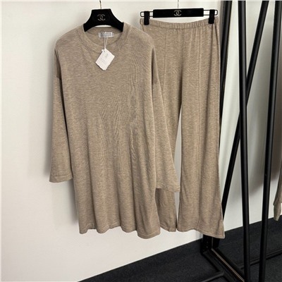 Костюм двойка из лёгкого трикотажа  (5 цветов ) брунелл*о кучинелл*и