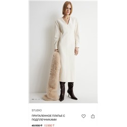 Приталенное платье миди Модель 2026 года  ЛАЙ*М