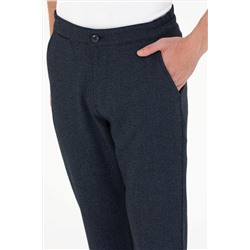 Erkek Lacivert Kanvas Pantolon