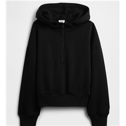 Kids Relaxed Half-Zip Fleece Hoodie