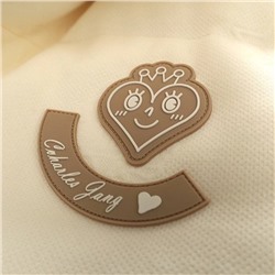 Happ*y Hear*t  тёплая тканевая куртка, модель унисекс, экспорт (цена на оф сайте выше 45 000)