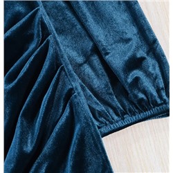 Женское платье из бархата