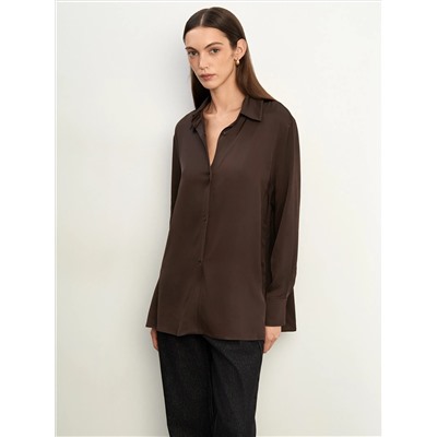 Рубашка из 100% вискозы, B3053/lungo